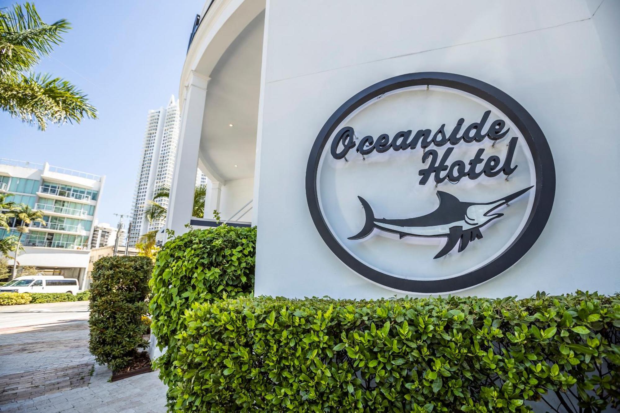 Oceanside Hotel And Suites Miami Beach Bagian luar foto